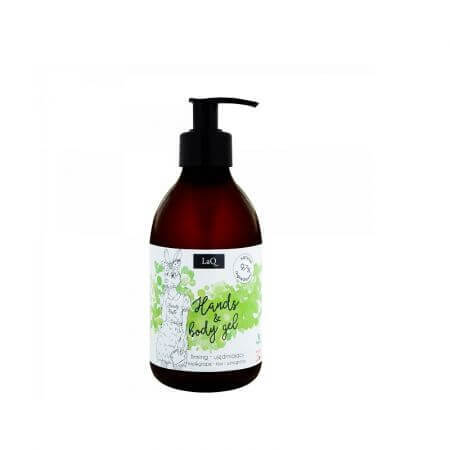 Gel limpiador de manos y cuerpo con kiwi y uva, 300 ml, LaQ