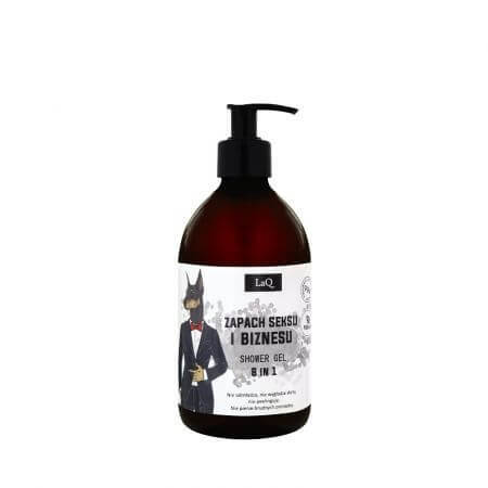 Gel de dus 8 in 1 pentru barbati Doberman, 500 ml, LaQ