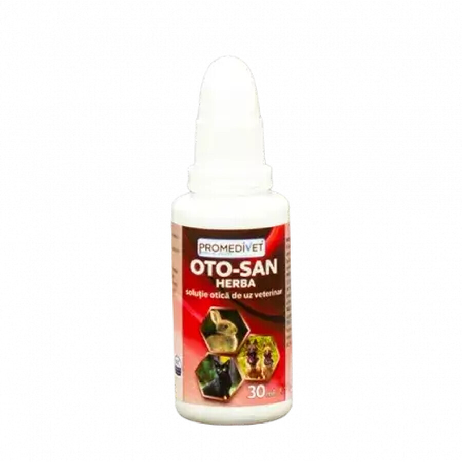 Oto-san Herba solution otique, 30 ml, Promedivet