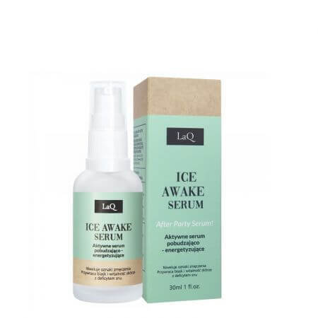 Ice Awake gel sérum énergisant pour le visage Ice Awake, 30 ml, LaQ