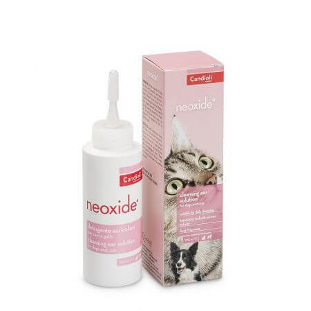 Solution auriculaire pour chiens et chats Neoxide, 100 ml, Candioli