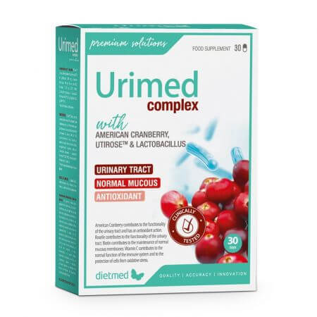 Urimed Complex, 30 gélules, Dietmed