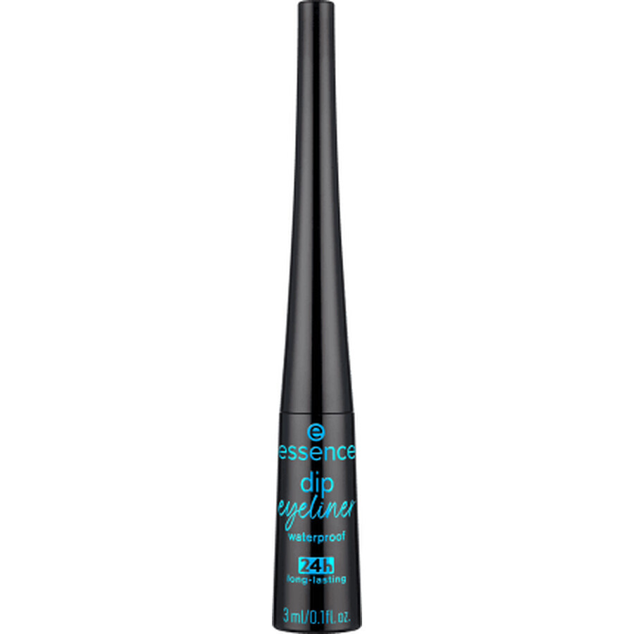 Essence 24h Dip Eyeliner Matita occhi waterproof 01 Nero, 3 ml