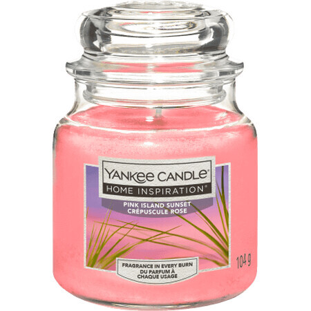 Yankee Candle Bougie parfumée île rose, 104 g