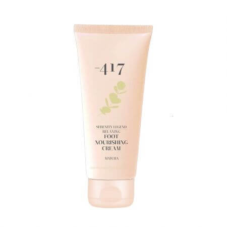 Crème pour les pieds nourrissante et relaxante au Matcha, 100 ml, Minus 417