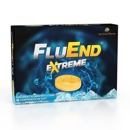 FluEnd Extreme, 16 comprimés, Sun Wave Pharma