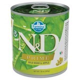 Nourriture humide au sanglier et à la pomme pour chiens N&amp;D Prime, 285 g, Farmina