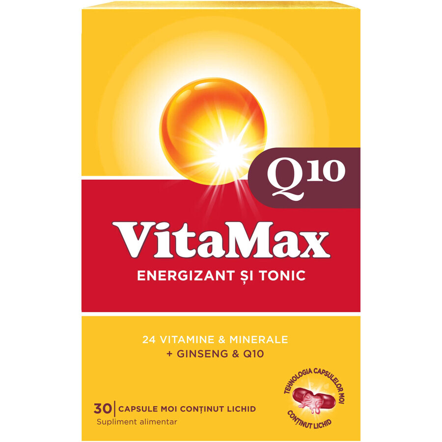 Confezione Vitamax Q10, 30 + 30 capsule, Perrigo