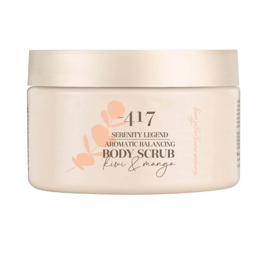 Scrub pentru corp cu kiwi si mango Serenity Legend, 400 g, Minus 417