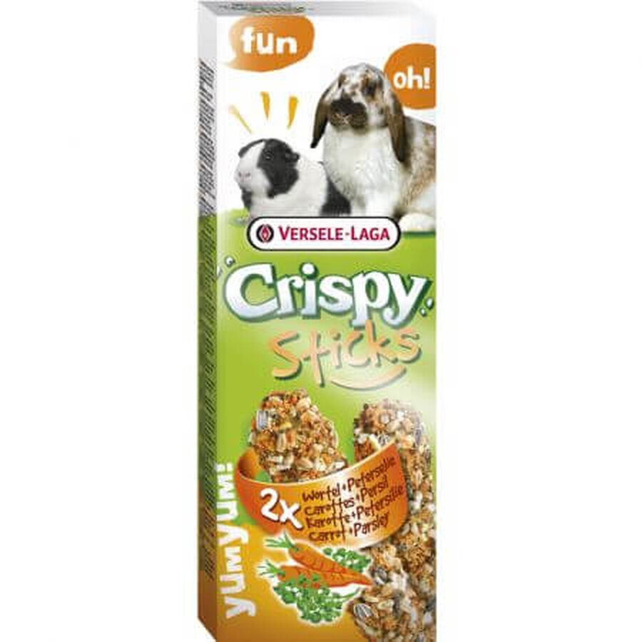 Sticks with carrots and parsley for rodents, 2 x 55 g, Versele-Laga