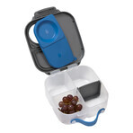 LunchBox Mini-Lunchbox, 1 l, Grau + Blau, BBOX