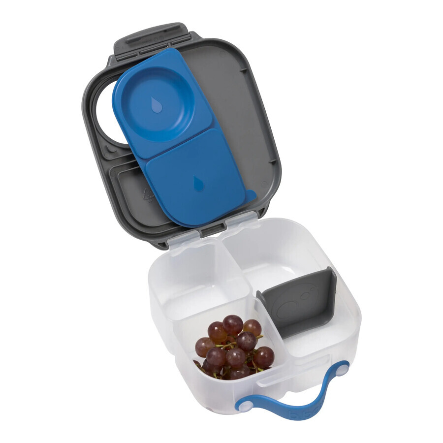 LunchBox Mini-Lunchbox, 1 l, Grau + Blau, BBOX
