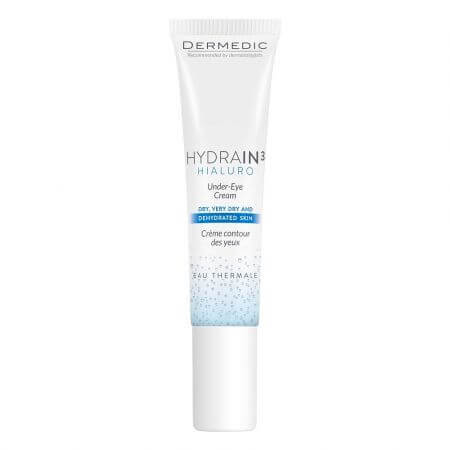 Hydrain3 Hialuro crema idratante contorno occhi, 15 ml, Dermedic