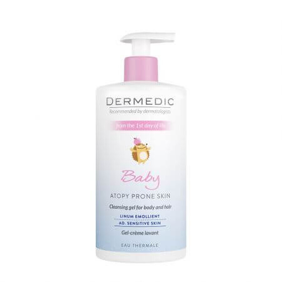 Gel lavante per corpo e capelli Baby, 500 ml, Dermedic