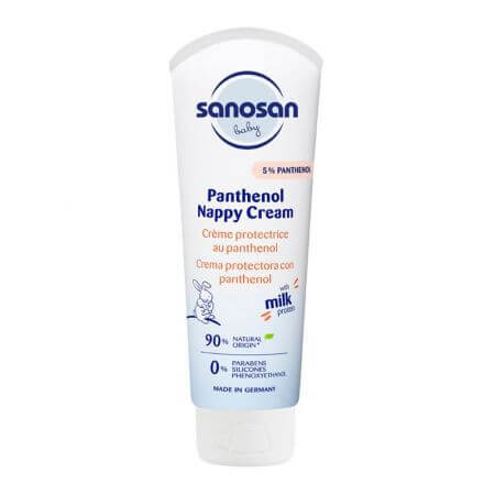 Crema per pannolini con pantenolo, 100ml, Sanosan