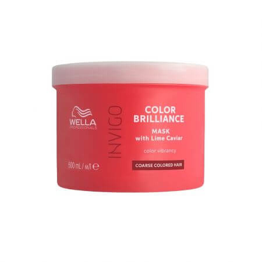 Masque épaississant Color Brilliance Coarse Invigo, 500 ml, Wella Professionals