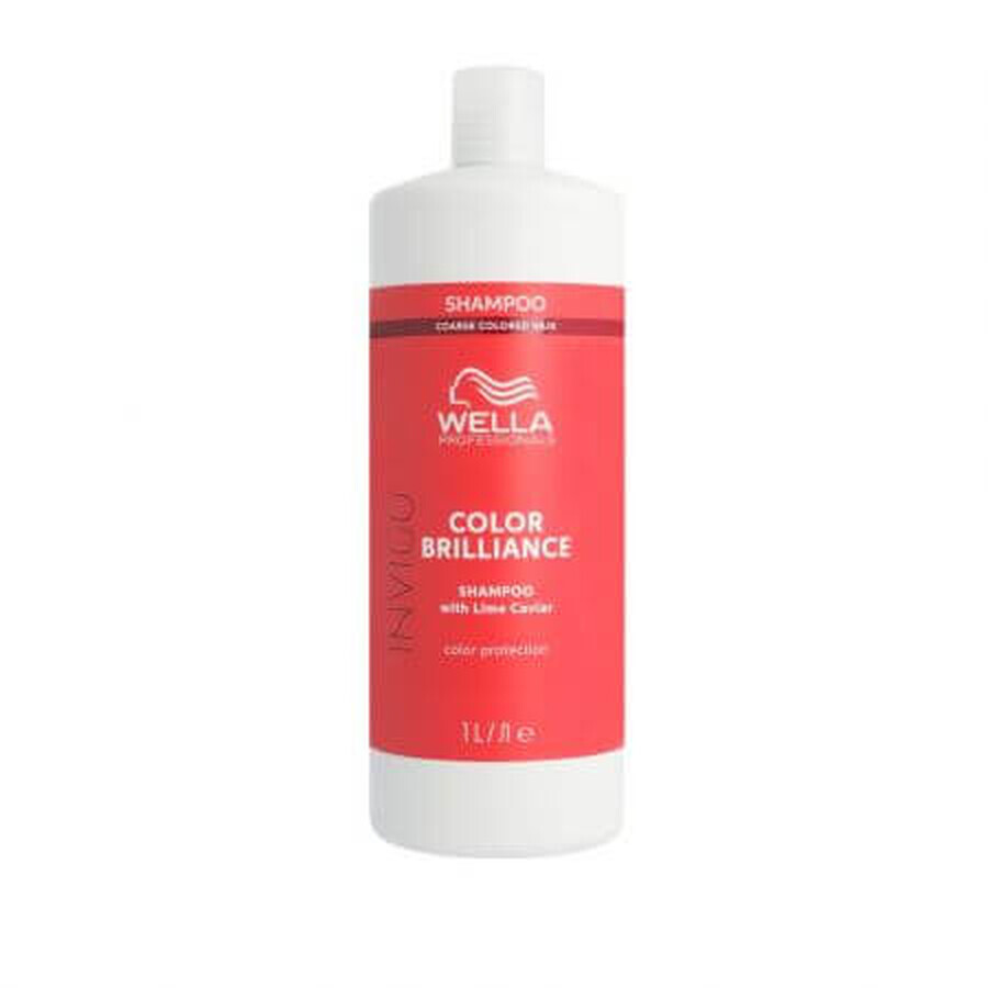 Shampoo per capelli tinti, con ciocche spesse Invigo Color Brilliance Coarse, 1000 ml, Wella Professionals