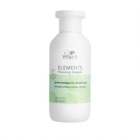 Elements Shampoo vegano rinnovante per tutti i tipi di capelli, 250 ml, Wella Professionals