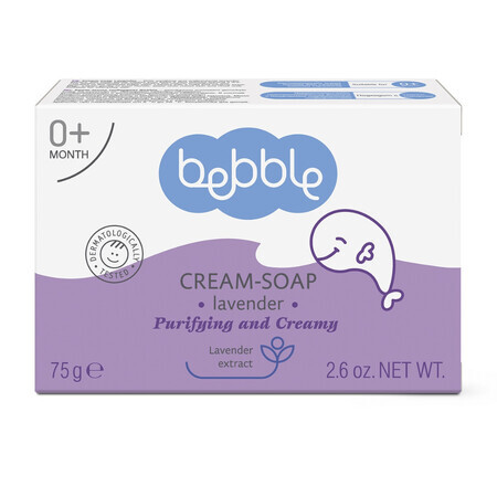 Lavendel-Cremeseife, 75 g, Bebble