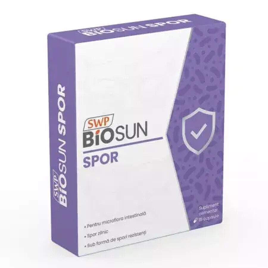 BioSun Spor, 15 gélules, Sun Wave Pharma 