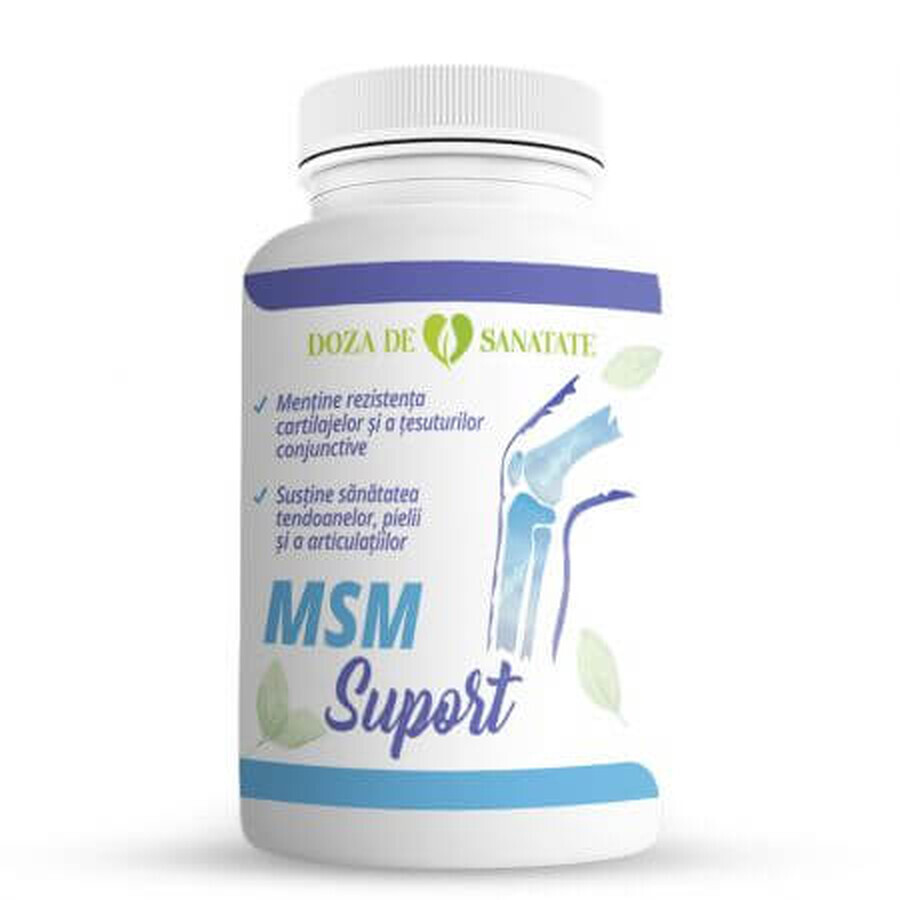 Supporto MSM, 30 compresse, dose salutare