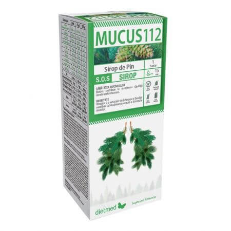 Sciroppo di pino Mucus 112, 150 ml, Dietmed