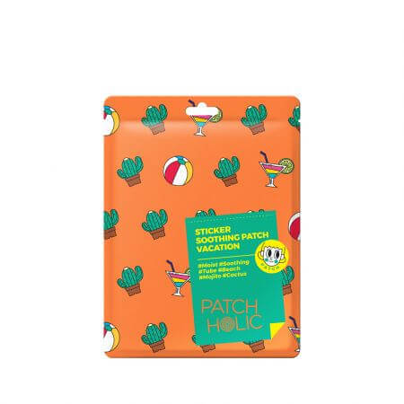 Autocollants apaisants avec motifs de vacances, 12 g, Patch Holic