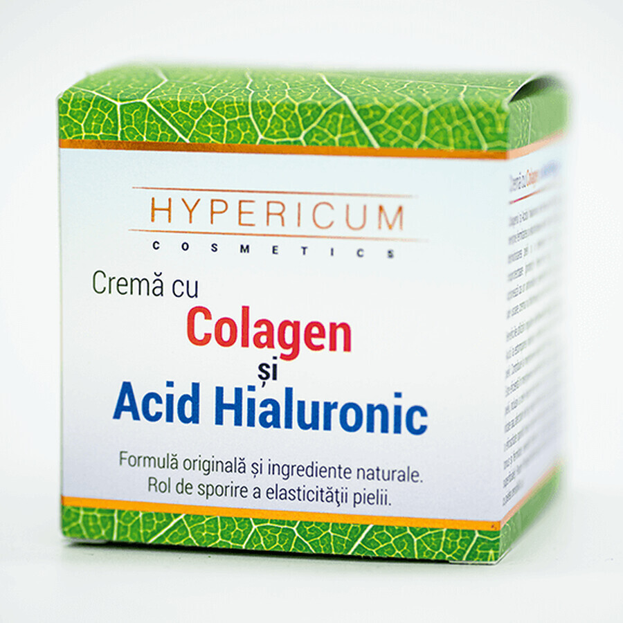Crème au collagène et à l'acide hyaluronique 40ml, Hypericum