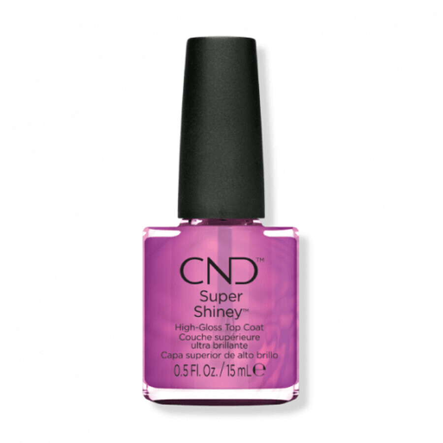 CND Super Shiney High Gloss Top Coat Vernis à ongles hebdomadaire 15ml