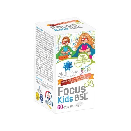 Focus Kids BSL, 60 gélules, Helcor