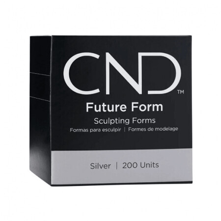 CND Future Sculpting Forms 200pcs Gel Nail Builder Vernis à ongles