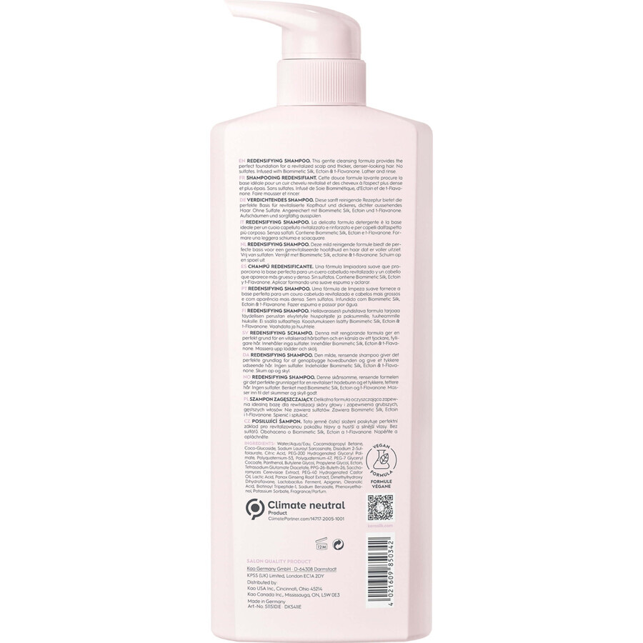 Hair Densifying Shampoo Kerasilk Essentials Redensifying Shampoo 750ml