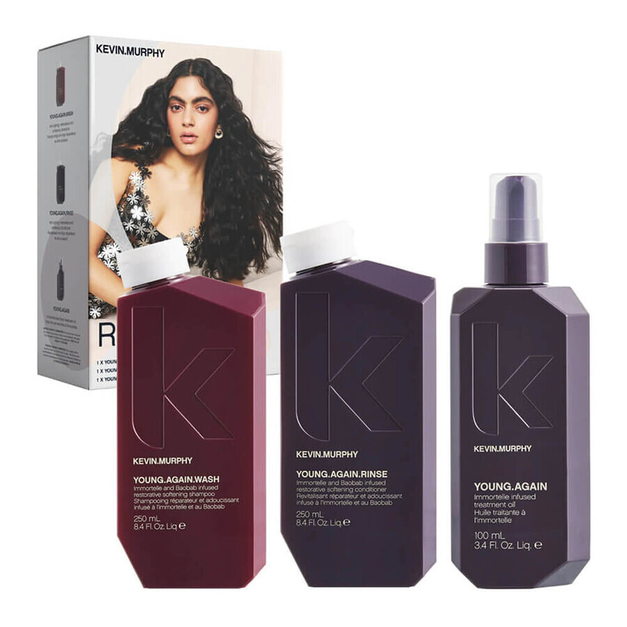  Renew Holiday. Young Again Coffret Anti-âge Cheveux, Kevin Murphy