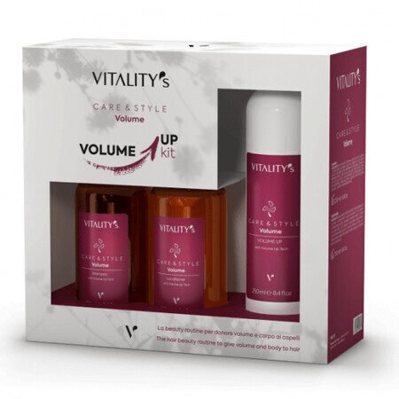 Vitality's Care&Style Volume Up Hair Set 3 x 250ml