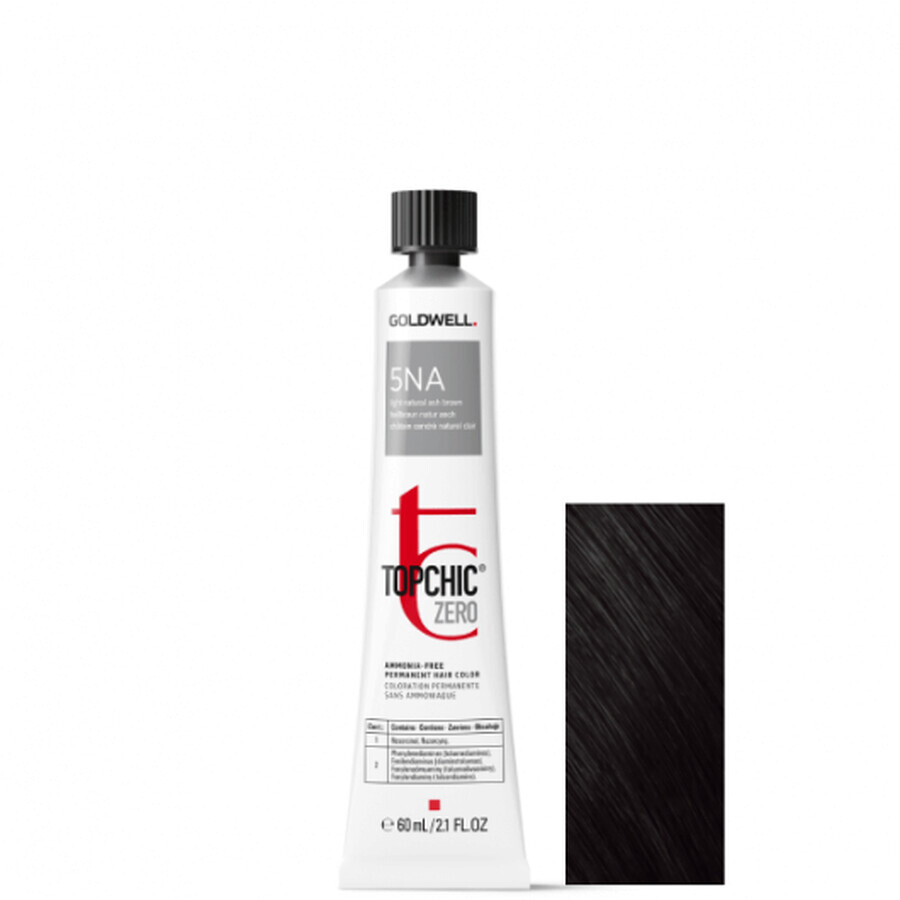 Goldwell Topchic Zero 5NA Ammoniakfreie permanente Haarfarbe 60ml