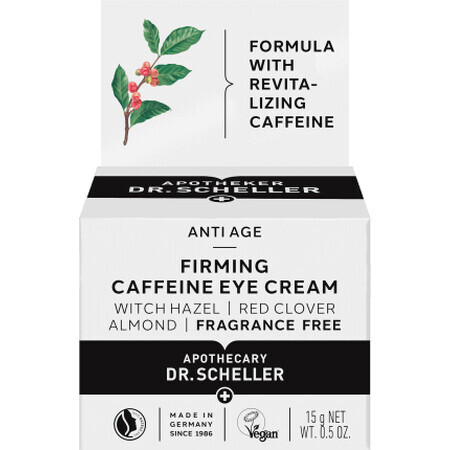 Dr. Scheller Cremă de ochi pentru fermitate cu cafeină, 15 ml