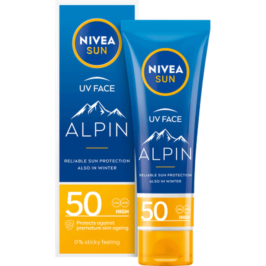 Nivea SUN Face Cream avec SPF50, 50 ml