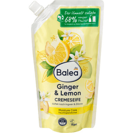 Savon liquide Balea Reserve au gingembre et au citron, 500 ml