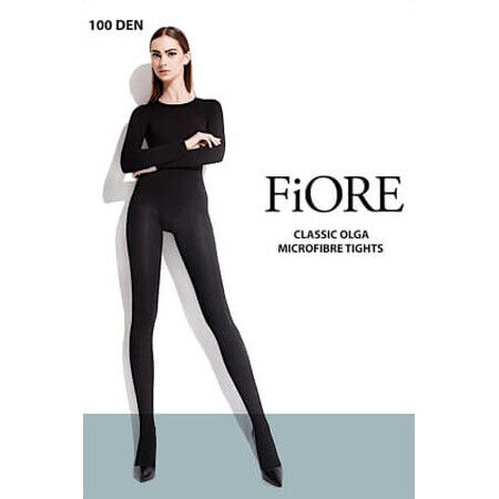 Fiore Women's dres Modell Olga 100 den schwarz 5, 1 Stück