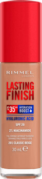 Rimmel London Lasting Finish 35H fondotinta 201 Classic Beige, 1 pz