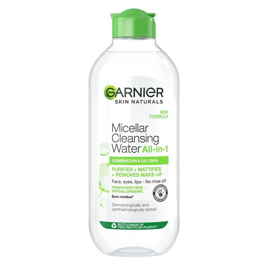 Eau micellaire matifiante Skin Naturals, 400 ml, Garnier