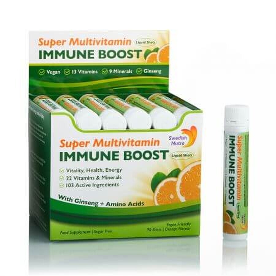 Immune Boost Complex, 30 flacons, Swedish Nutra