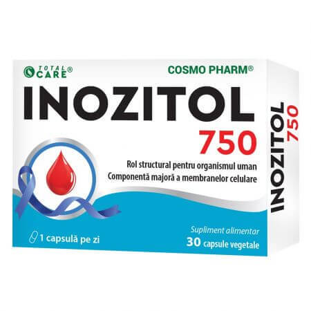 Inositolo, 750 mg, 30 capsule, Cosmo Pharm