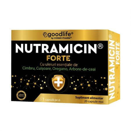 Nutramicina Forte, 20 capsule, Cosmo Pharm