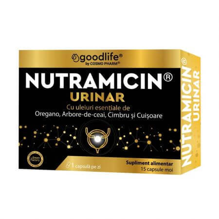 Nutramicin Urin, 15 Kapseln, Cosmo Pharm