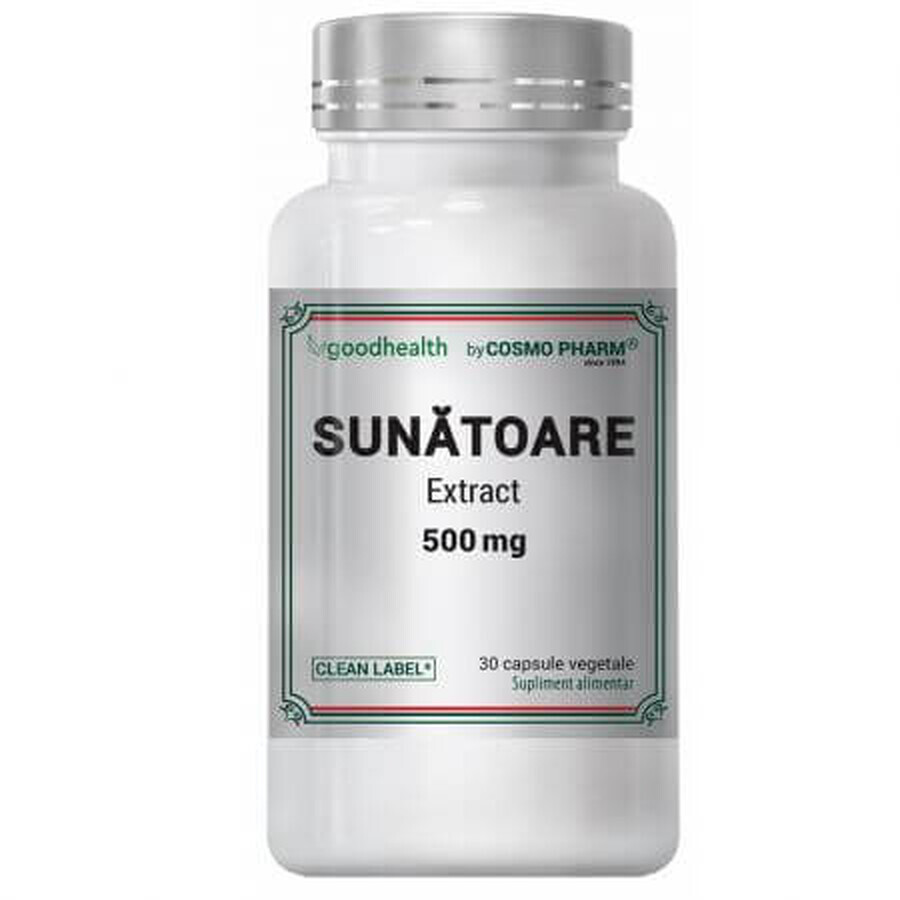 Extrait de Sunatoare, 500 mg, 30 gélules, Cosmo Pharm