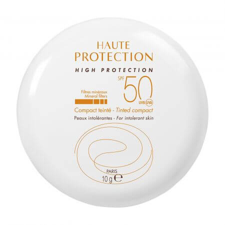 Fond de teint Haute Protection SPF 50+ Compact Beige, 10 g, Avène