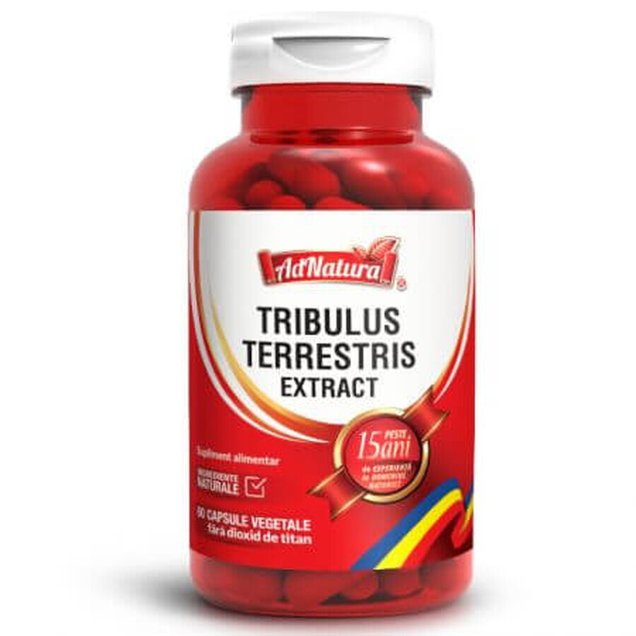Extrait de Tribulus Terrestris, 60 gélules, AdNatura
