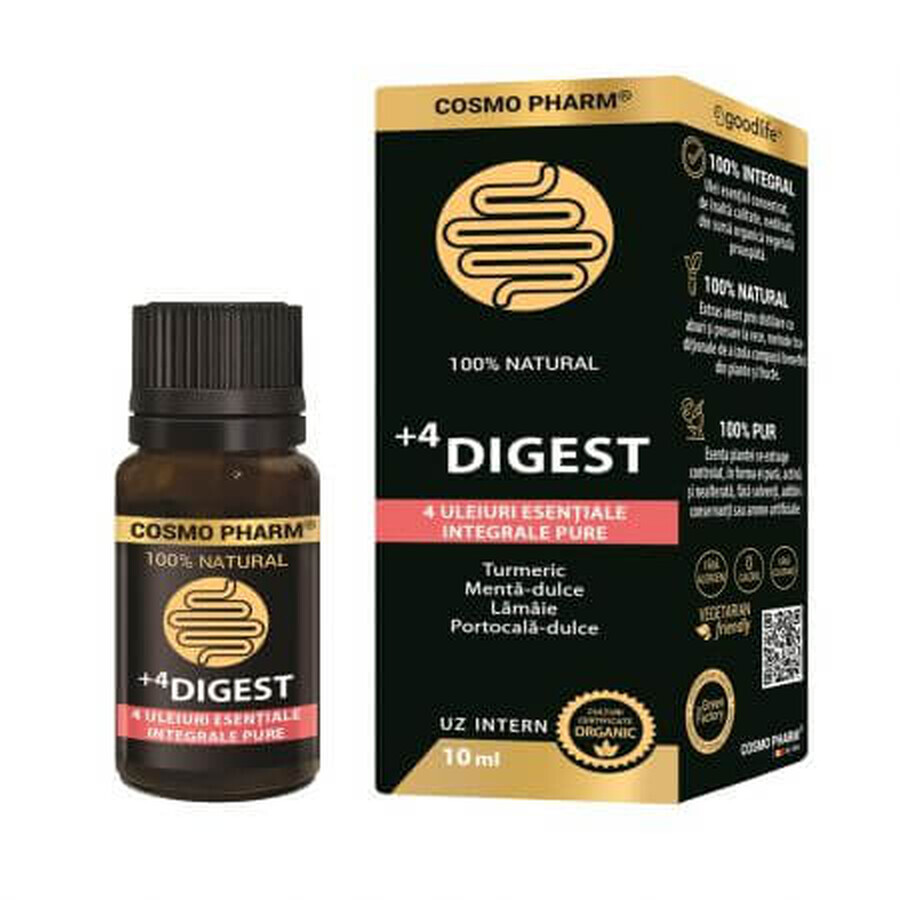 Ätherisches Öl +4 DIGEST, 10 ml, Cosmo Pharm