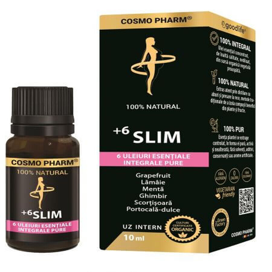 Ätherische Öle +6 SLIM, 10 ml, Cosmo Pharma